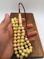 ⁦مسباح كهرمان جبس بتعريق⁩ - الصورة ⁦3⁩