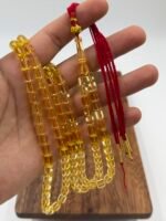 ⁦مسباح كهرمان شفاف تخريم سوبر⁩ - الصورة ⁦4⁩