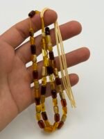 ⁦مسباح كهرمان مكنتوش برميلي⁩ - الصورة ⁦3⁩