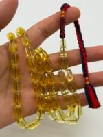 ⁦مسباح كهرمان شفاف تخريم سوبر⁩ - الصورة ⁦3⁩