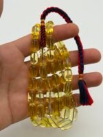 ⁦مسباح كهرمان شفاف تخريم سوبر⁩ - الصورة ⁦4⁩