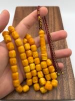 ⁦مسباح تراب كهرمان بولندي شجري فواح⁩ - الصورة ⁦2⁩