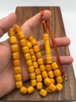 ⁦مسباح تراب كهرمان بولندي شجري فواح⁩ - الصورة ⁦2⁩