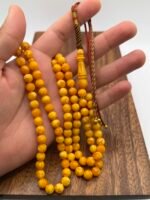 ⁦مسباح تراب كهرمان بولندي شجري فواح⁩ - الصورة ⁦2⁩