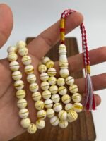 ⁦مسباح مستكه شبيه الكهرمان مشخط تايقر⁩ - الصورة ⁦2⁩