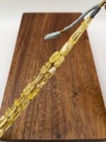 ⁦مسباح مستكه شبيه الكهرمان عسلي ملطخ⁩ - الصورة ⁦2⁩